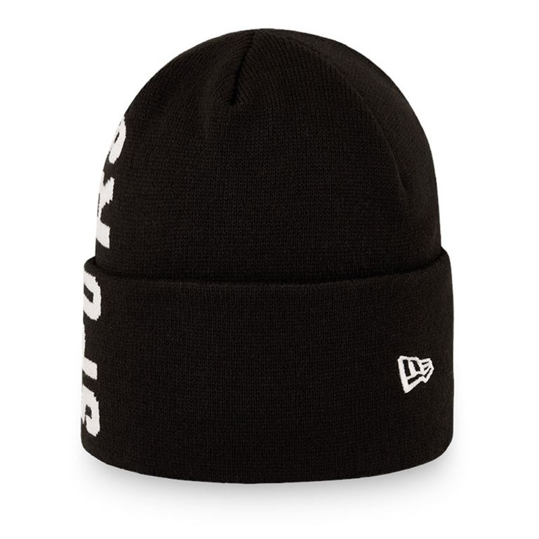 Gorras New Era Beanies Negros - Tottenham Hotspur Vertical Wordmark 90415TZIL